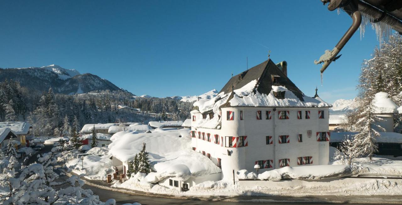 Family Hotel Schloss Rosenegg Fieberbrunn Εξωτερικό φωτογραφία